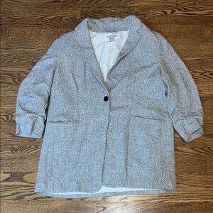 H&M Women's Gray Blazer Coat